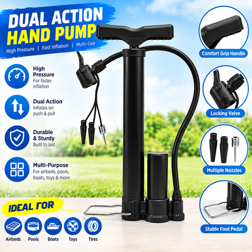 1pc portable bike pump - pump, with