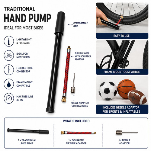 Bike bicycle pump hand - bike,