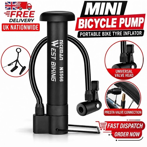 Mini bicycle pump - bicycle, portable