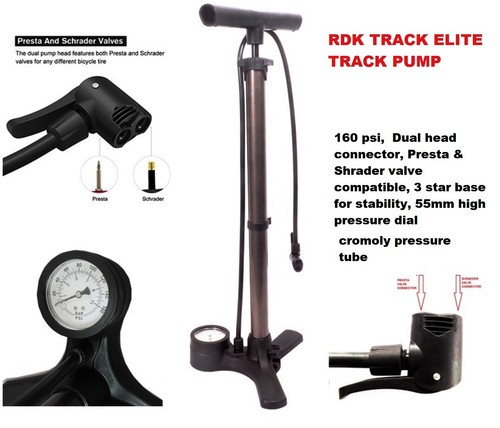 Cycle track pump 160psi - pump,, high
