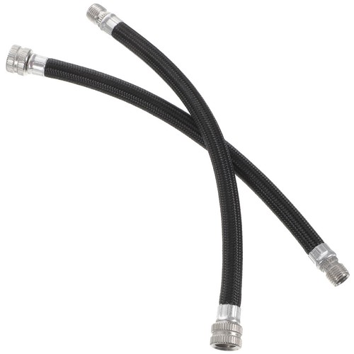 Black flexible extension hose - flexible,