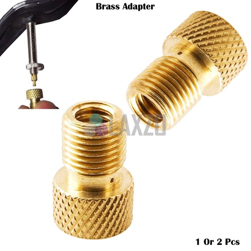 Brass adaptor schrader - adaptor,
