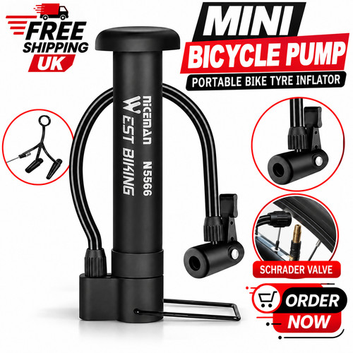 Mini bicycle pump portable - mini,