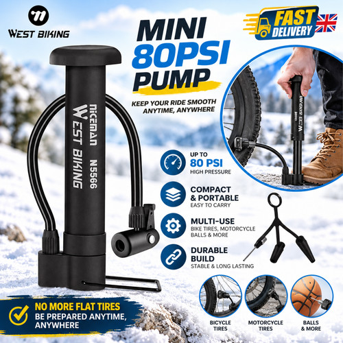 Mini bicycle pump portable - pump,